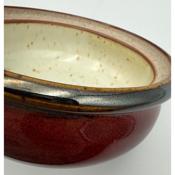 Studio Art Pottery Stoneware Hand Thrown Lidded Pot-5.5in x 4 in-VTG-Rustic - Picture 13 of 16